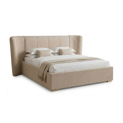 King Upholstered Storage Bed
