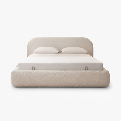 King Upholstered Storage Bed