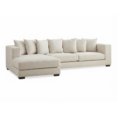 Modern Luxe 3-Seater Left Corner Sofa