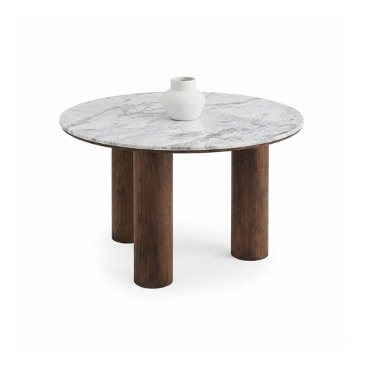 Round Marble Dining Table