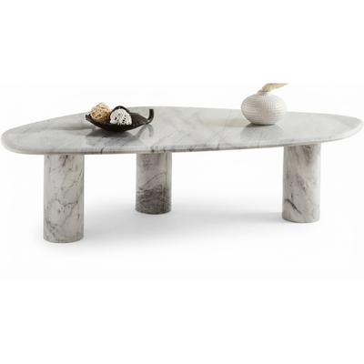 Rectangular Marble Coffee Table