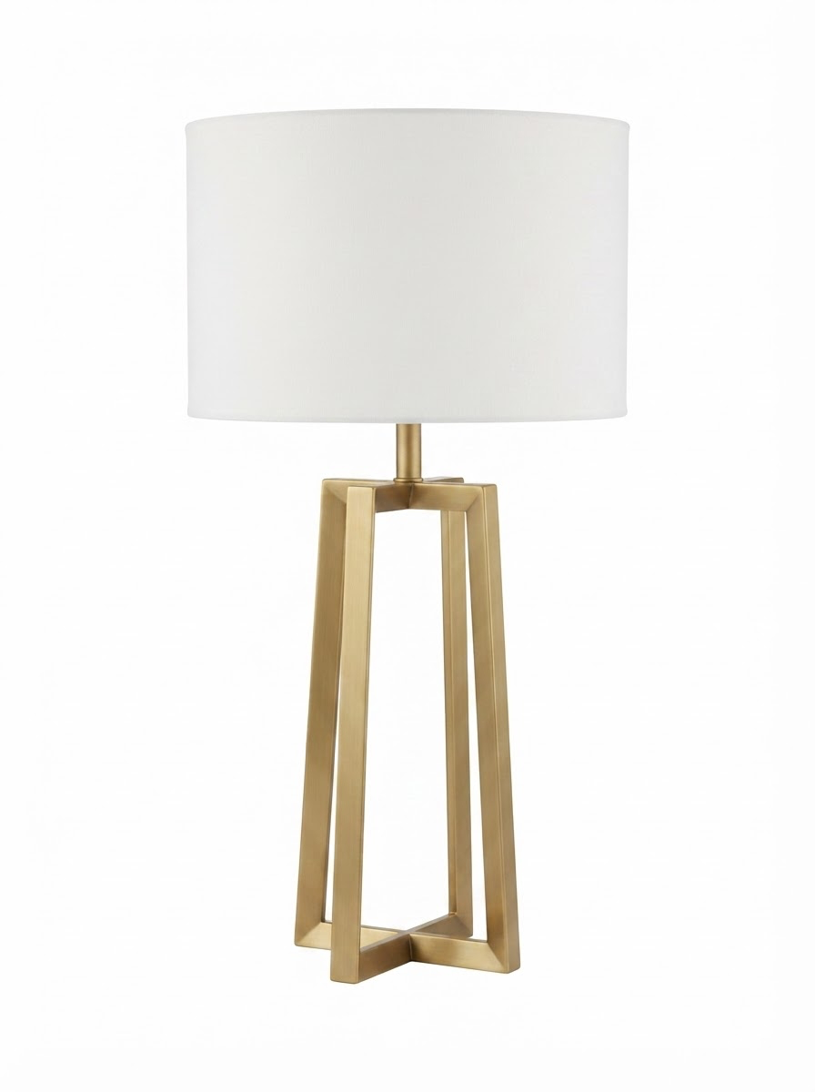 Modern Luxe Metal Table Lamp