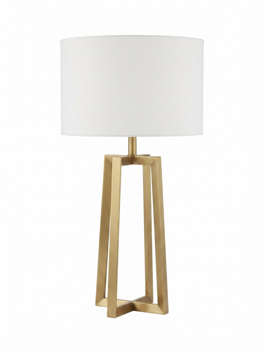 Modern Luxe Metal Table Lamp