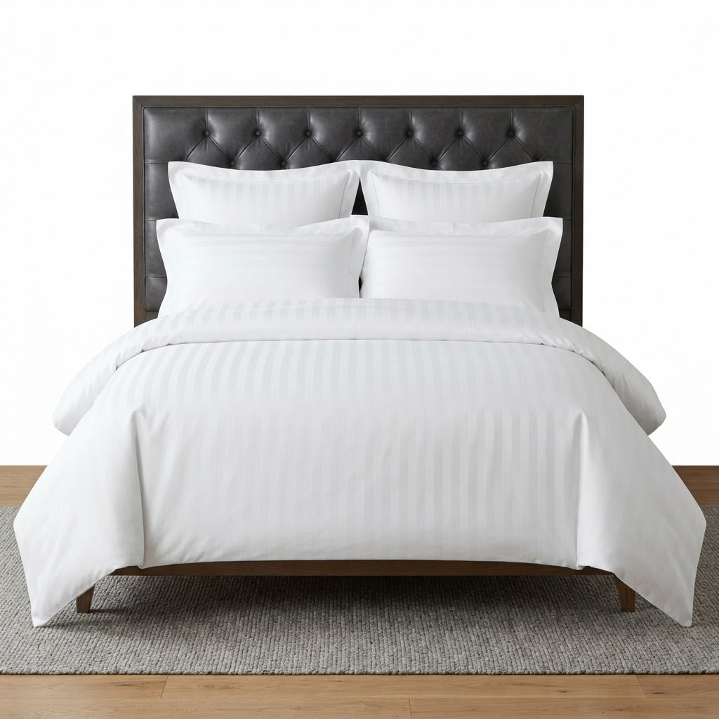 The Maison Stripe King Duvet Collection