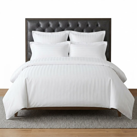 The Maison Stripe King Duvet Collection