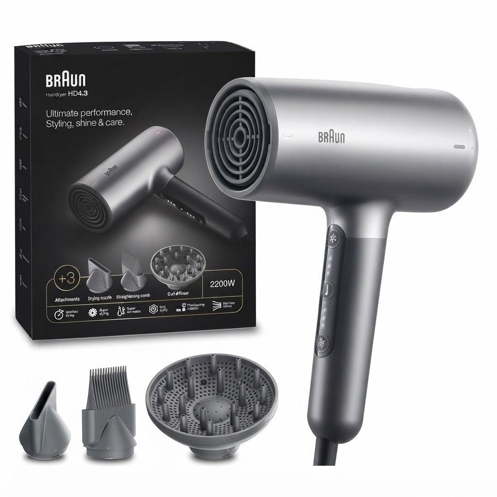 Braun Hair Dryer HD4.3 Ultimate Performance